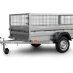 Remorque bagagère pas cher​ ZASLAW 235SU – 2,35 X 1,32 M GRILLAGÉE