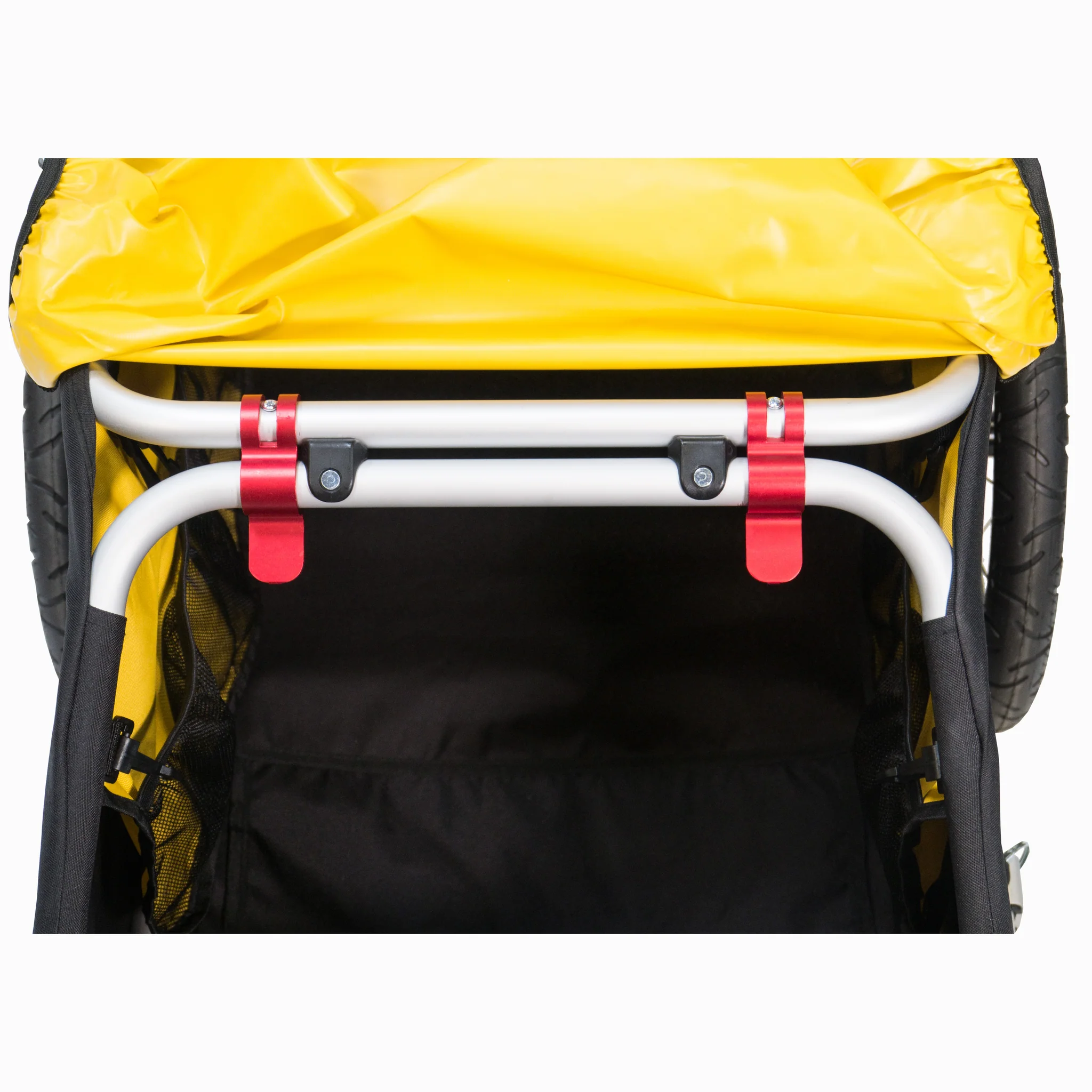 Chariot à vélo Burley Nomad - jaune/noir – Image 3