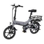 Vélo à assistance électrique pliant Hitway BK2 16" avec panier