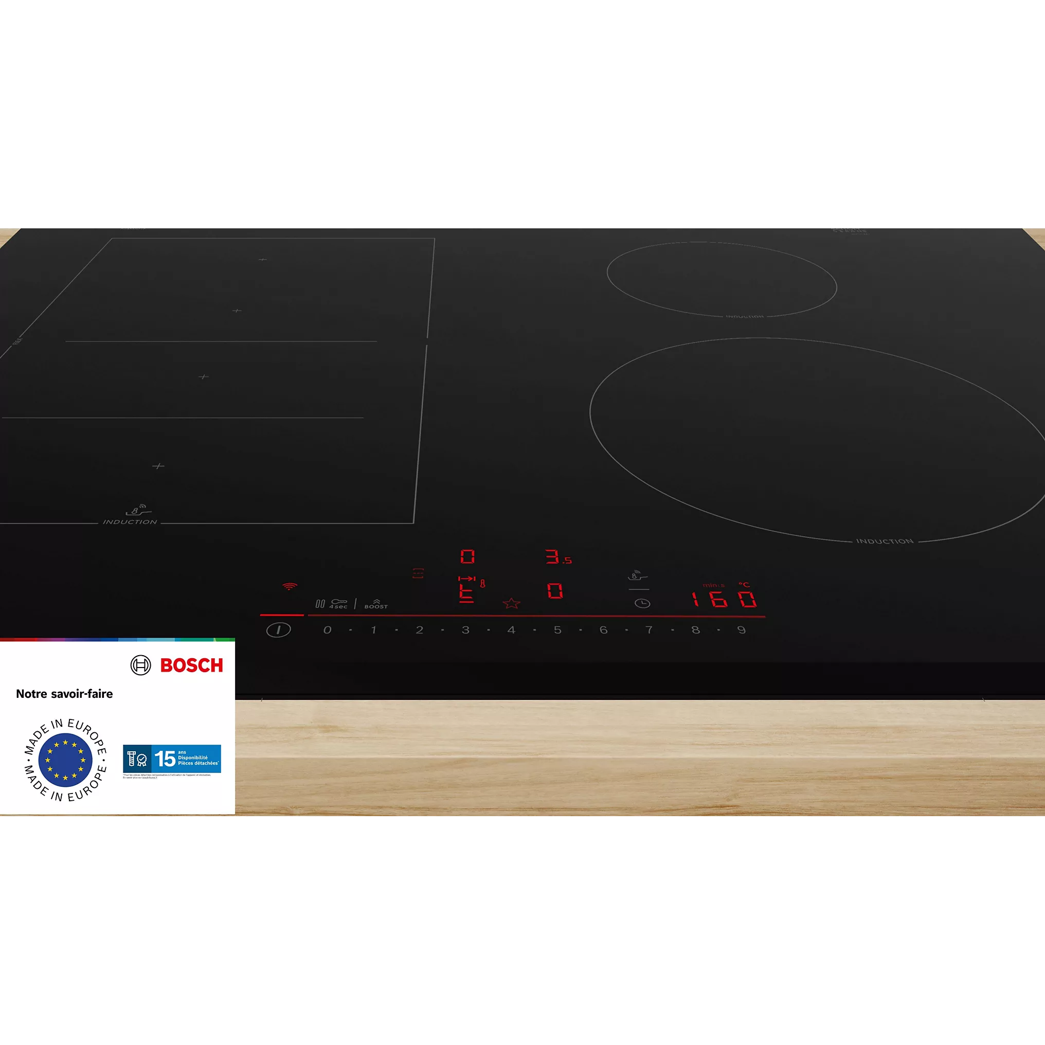Plaque induction BOSCH PIX63SHC1F Serenity FlexInduction – Image 8
