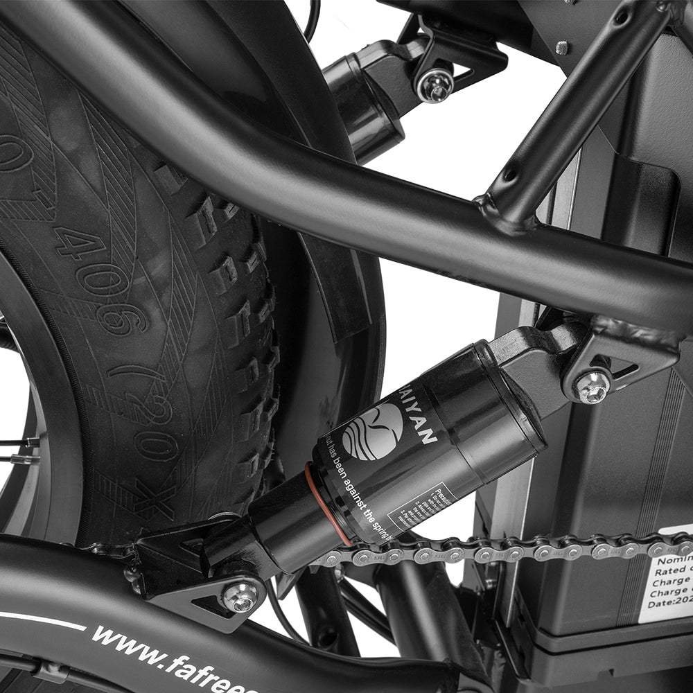 Fafrees F20 X-Max 750W 20" Fat Bike électrique Pliable VTC avec 30Ah Batterie Samsung – Image 5