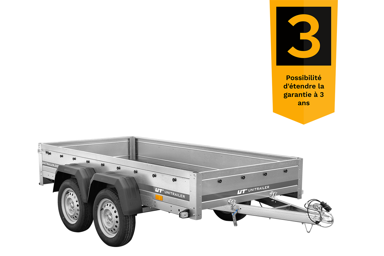 Remorque à deux essieux Garden Trailer 264/2 KIPP – Image 4
