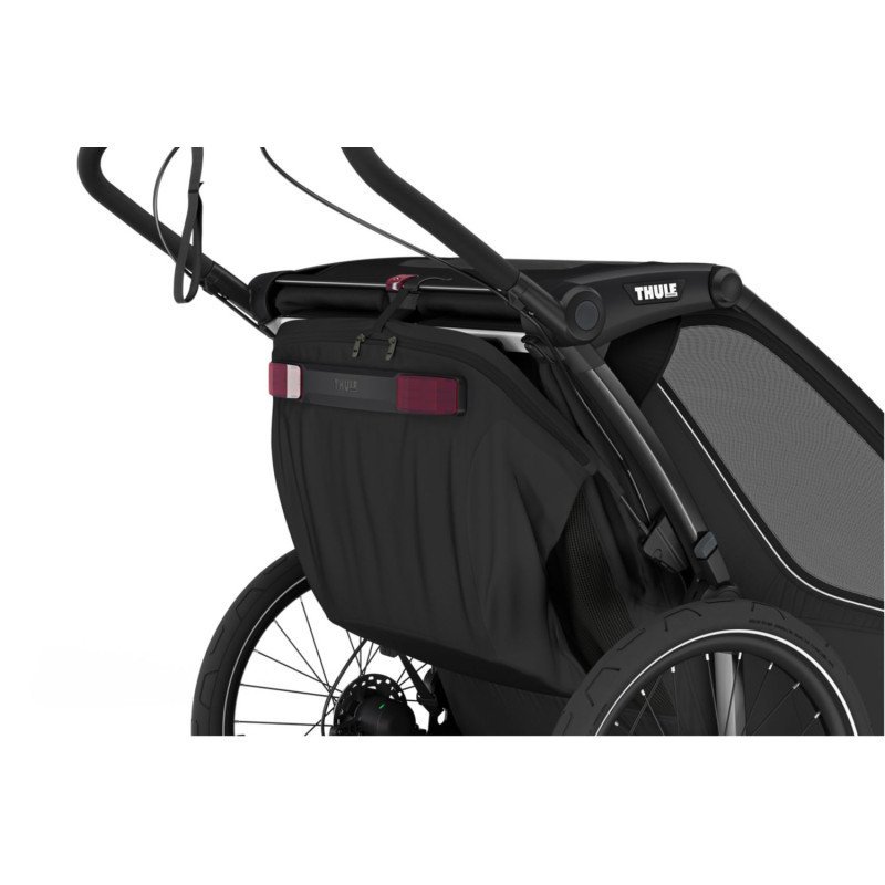 Remorque bébé vélo Thule pour 2 Enfants - Chariot Sport 2 Double - noir – Image 12