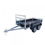 Remorque pour bois de chauffage 2m25x1m31 750kg 2 essieu