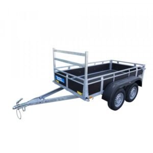 Remorque pour bois de chauffage 2m25x1m31 750kg 2 essieu